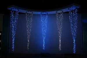 Led curtain light factory