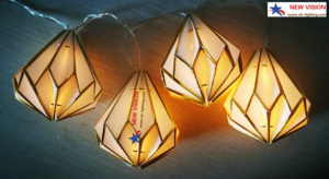 Hanging lamp paper lamp custom printed lantern